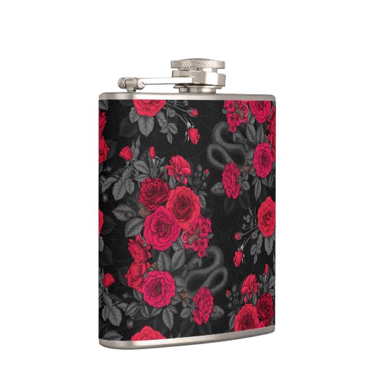 versteckt in den Rose Flachmann (Rechts)