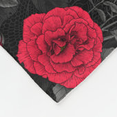 versteckt in den Rose Fleecedecke (Ecke)