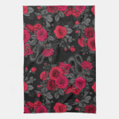 versteckt in den Rose Geschirrtuch (Vertikal)