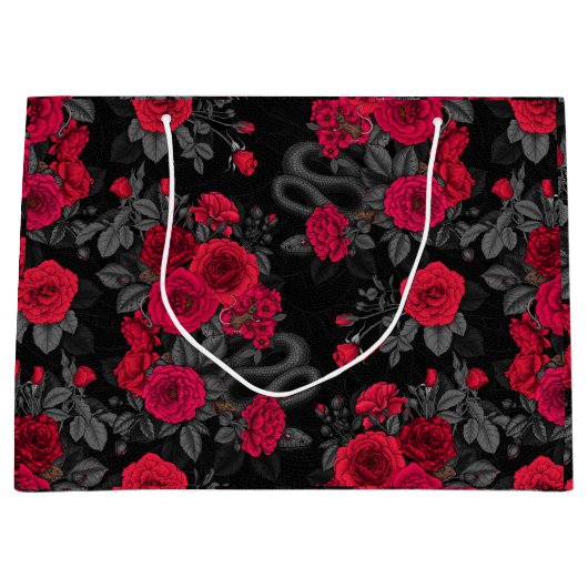 versteckt in den Rose Große Geschenktüte (Vorderseite)