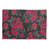 versteckt in den Rose Kissenbezug (Rückseite-Links)