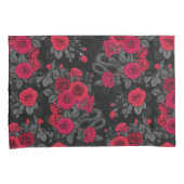 versteckt in den Rose Kissenbezug (Vorderseite-Rechts)