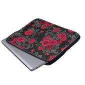 versteckt in den Rose Laptopschutzhülle (Vorne Knopf)