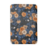 Versteckt in den Rose, orange und blau Badematte (Vorderseite Vertikal)