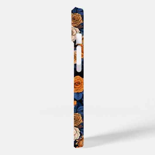 Versteckt in den Rose, orange und blau Case-Mate iPhone Hülle (Rückseite / Links)