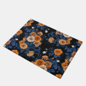 Versteckt in den Rose, orange und blau Fußmatte (Schrägansicht)