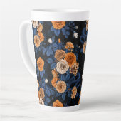 Versteckt in den Rose, orange und blau Milchtasse (Linke Ecke)