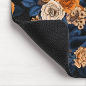Versteckt in den Rose, orange und blau Mousepad (Ecke)