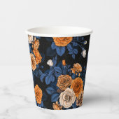 Versteckt in den Rose, orange und blau Pappbecher (Vorderseite)