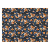 Versteckt in den Rose, orange und blau Tischdecke (Vorderseite (Horizontal))