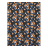 Versteckt in den Rose, orange und blau Tischdecke (Vorderseite)