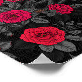 versteckt in den Rose Poster (Ecke)