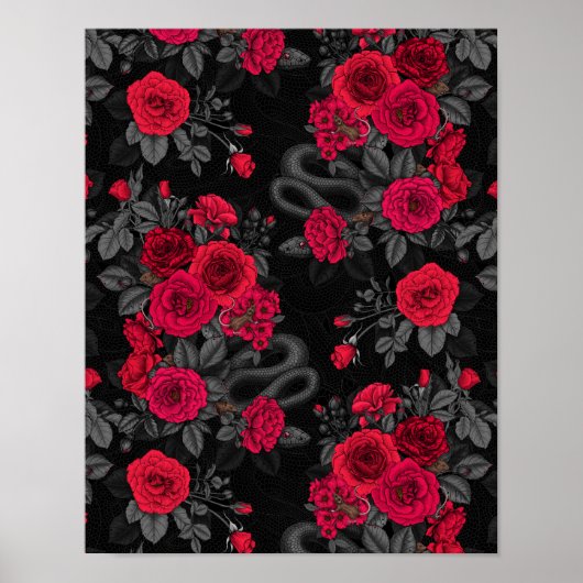 versteckt in den Rose Poster (Vorne)