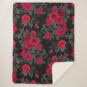 versteckt in den Rose Sherpadecke (Vorderseite)