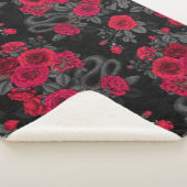 versteckt in den Rose Sherpadecke (3/4)