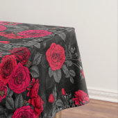 versteckt in den Rose Tischdecke (Beispiel)