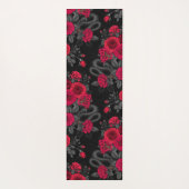 versteckt in den Rose Yogamatte (Rückseite)