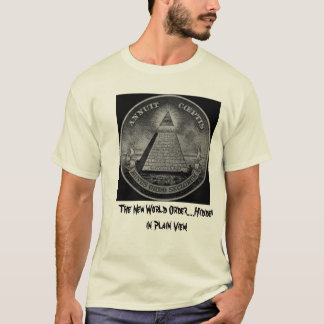 Versteckt in der schlichten Ansicht! T-Shirt