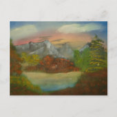 Versteckt in roter Postkarte (Vorderseite)