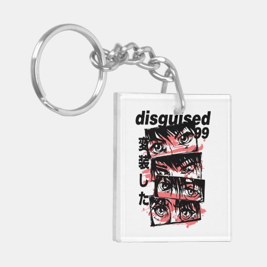 Versteckte 99: Anime Eyes Collection Schlüsselanhänger (Vorderseite links)