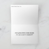 Versteckte Beauty Card Karte (Innenseite)