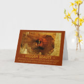 Versteckte Beauty Card Karte (Gelbe Blume)