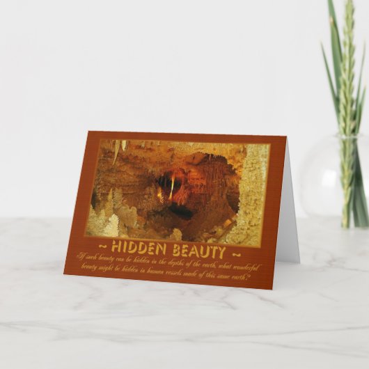 Versteckte Beauty Card Karte (Vorderseite)