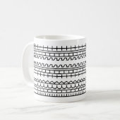 Versteckte Beleidigung Lustiger Kaffee Kaffeetasse (Vorderseite Links)