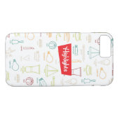 Versteckte Bilder mit Logo-Phone-Fall Case-Mate iPhone Hülle (Rückseite (Horizontal))