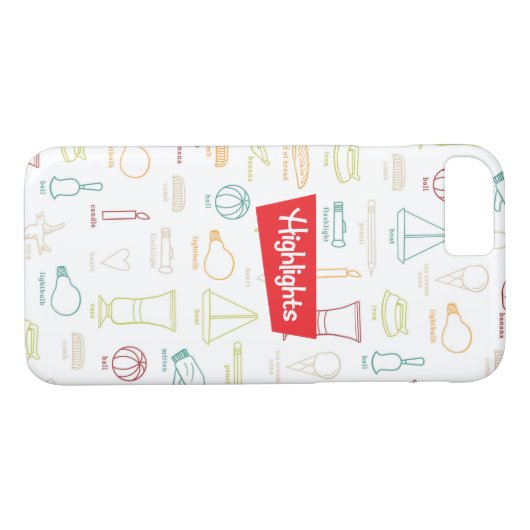 Versteckte Bilder mit Logo-Phone-Fall Case-Mate iPhone Hülle (Rückseite (Horizontal))