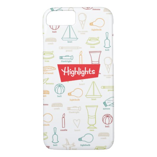 Versteckte Bilder mit Logo-Phone-Fall Case-Mate iPhone Hülle (Rückseite)
