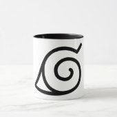 Versteckte Blatt-Dorf-Tasse Tasse (Zentrum)