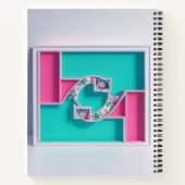 Versteckte Buchstaben finden Notizblock (Rückseite)