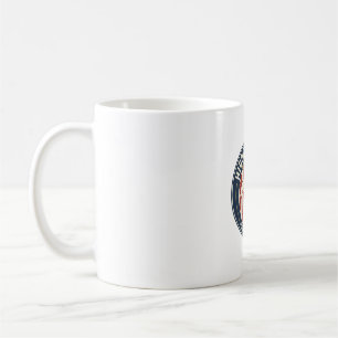 Versteckte Freiheit Patriotisch Patriotisch Optisc Kaffeetasse
