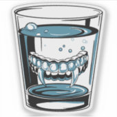 versteckte Gefahr Aufkleber (Vorderseite)