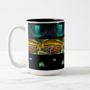 Versteckte Höhlenflüstern Zweifarbige Tasse