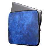 Versteckte Hunde in Blue Walnut Burn Laptop-Sieb Laptopschutzhülle (Vorderseite Links)