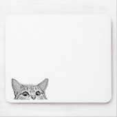 Versteckte Katze Mousepad (Vorne)