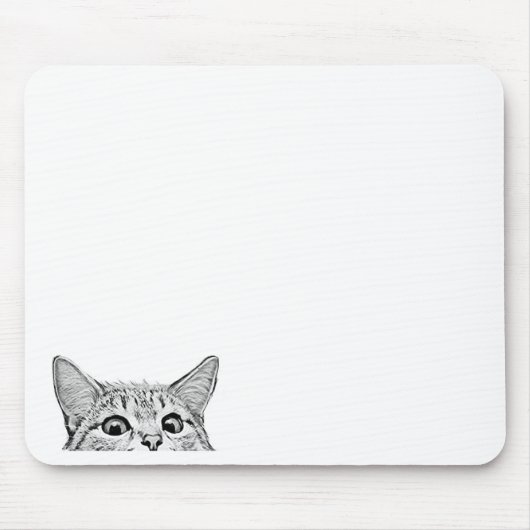 Versteckte Katze Mousepad (Vorne)