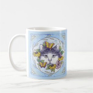 Versteckte Katze Tasse