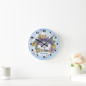 Versteckte Katze Uhr (Zuhause)