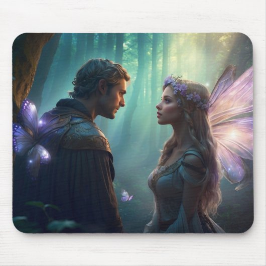 Versteckte Liebhaber des Waldgebiets Mousepad (Vorne)