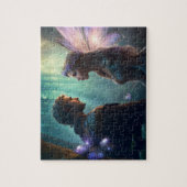 Versteckte Liebhaber des Waldgebiets Puzzle (Vertikal)