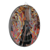 versteckte Maske Dartscheibe (Vorderseite Links)