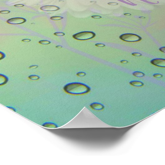 versteckte Meldung Poster (Ecke)