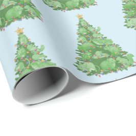 Versteckte Nagetiere Feiertags-Papier Geschenkpapier