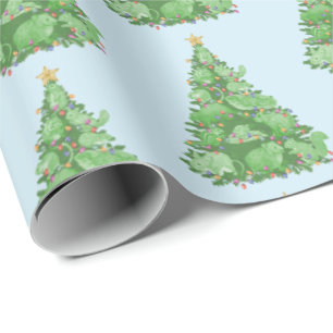 Versteckte Nagetiere Feiertags-Papier Geschenkpapier