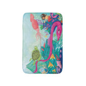 Versteckte Ozeanschätze Badematte (Vorderseite Vertikal)