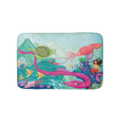 Versteckte Ozeanschätze Badematte (Vorderseite)