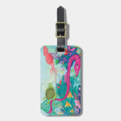 Versteckte Ozeanschätze Gepäckanhänger (Vorderseite vertikal)